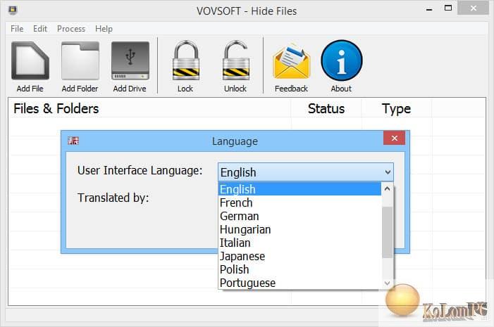 VovSoft Hide Files Crack 7.3 with License Key Free Download [Latest] 2022