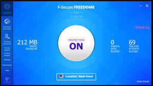 F-Secure Freedome VPN Crack 2.43.809.0 With [ Latest Version] Download 2022